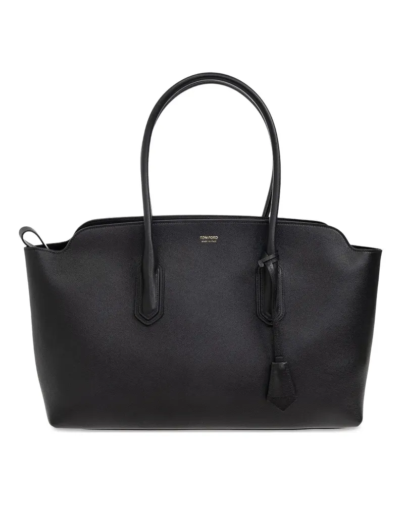 Tom Ford Strukturierte Handtasche - Schwarz Schwarz