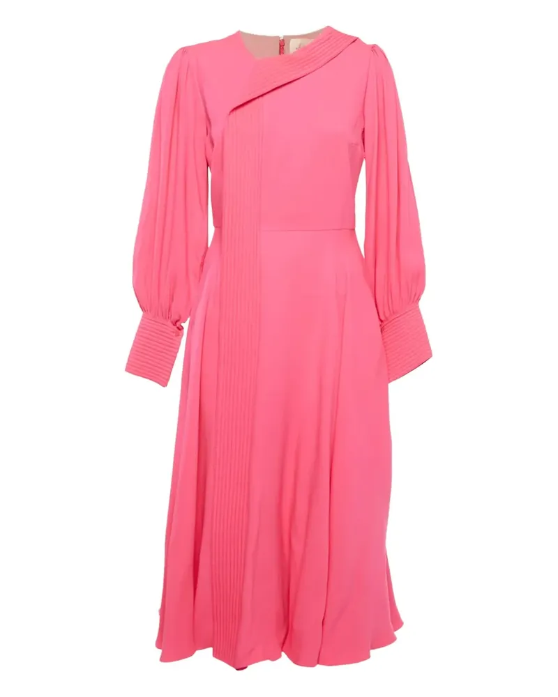 Roksanda Ilincic Gestepptes Midikleid - Rosa Rosa