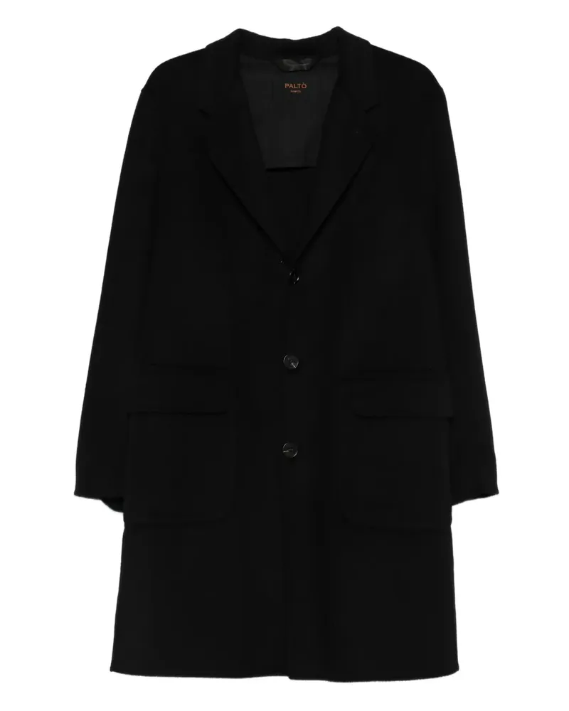 Paltò black coat - Schwarz Schwarz