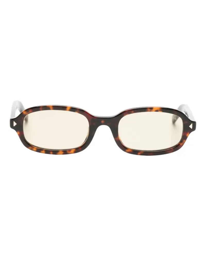 Prada tortoiseshell-effect sunglasses - Braun Braun