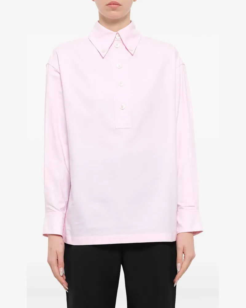 Marc Jacobs Bluse mit Knopfleiste - Rosa Rosa
