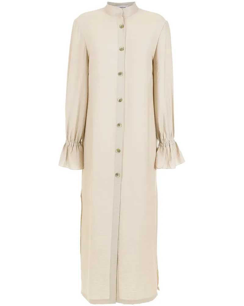 OLYMPIAH Mittellanges Hemdkleid - Nude Nude