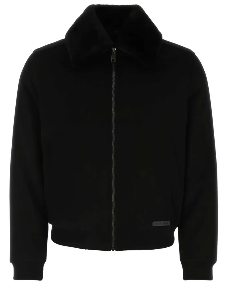 Prada Bomberjacke aus Kaschmir - Schwarz Schwarz