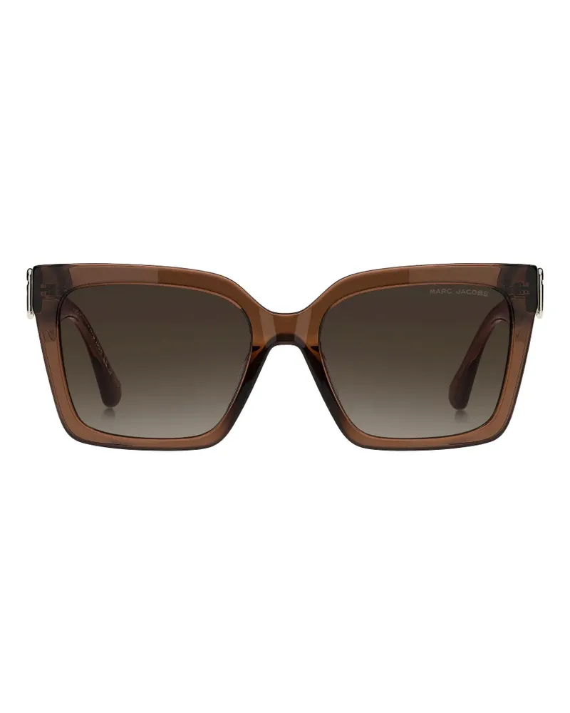 Marc Jacobs J Link Sonnenbrille mit eckigem Gestell - Braun Braun