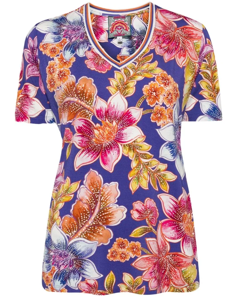 Johnny Was Janie Favourite Swing T-Shirt - Violett Violett