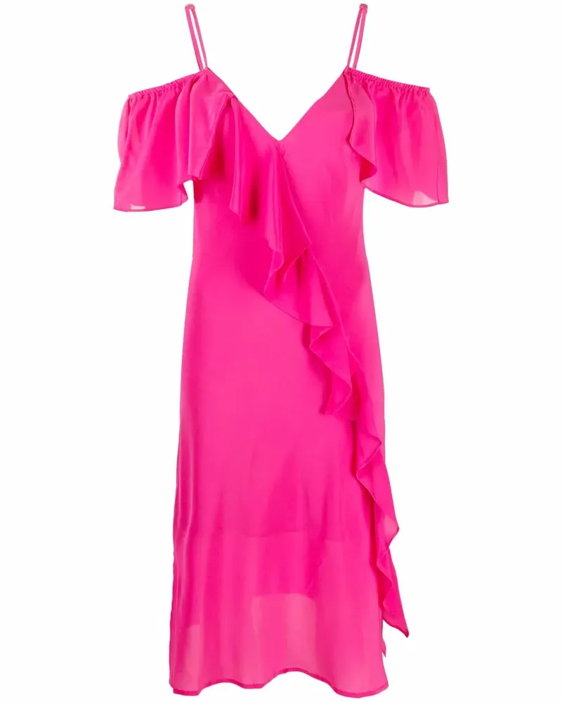 Gold Hawk Clothing Kleid mit Rüschen - Rosa Rosa