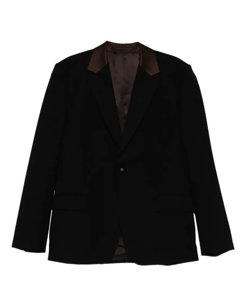 Wales Bonner single-breasted blazer - Schwarz Schwarz