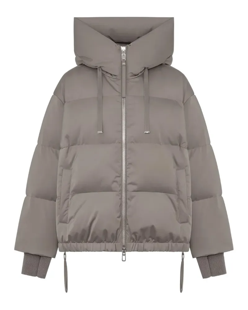 DUNO Gesteppte Heka M Kapuzenjacke - Nude Nude