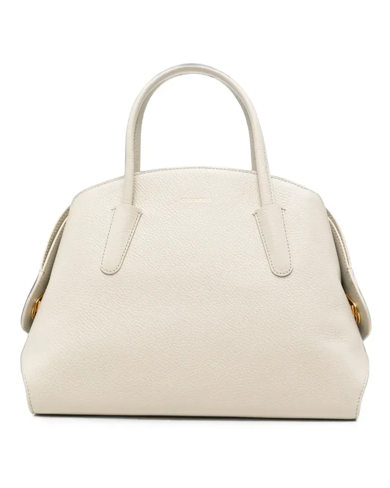 Coccinelle leather shoulder bag - Nude Nude