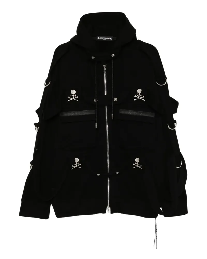 Mastermind World Jacke mit Logo-Stickerei - Schwarz Schwarz