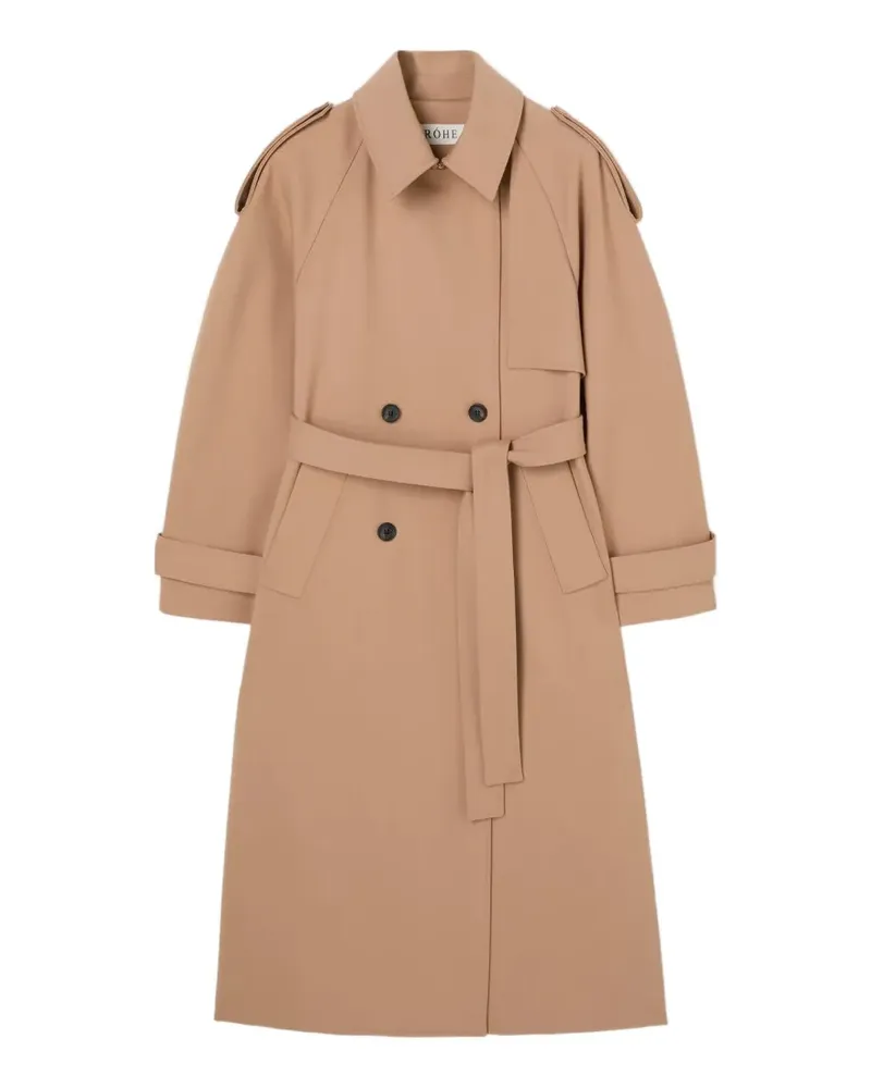 Róhe Oversized-Trenchcoat - Nude Nude
