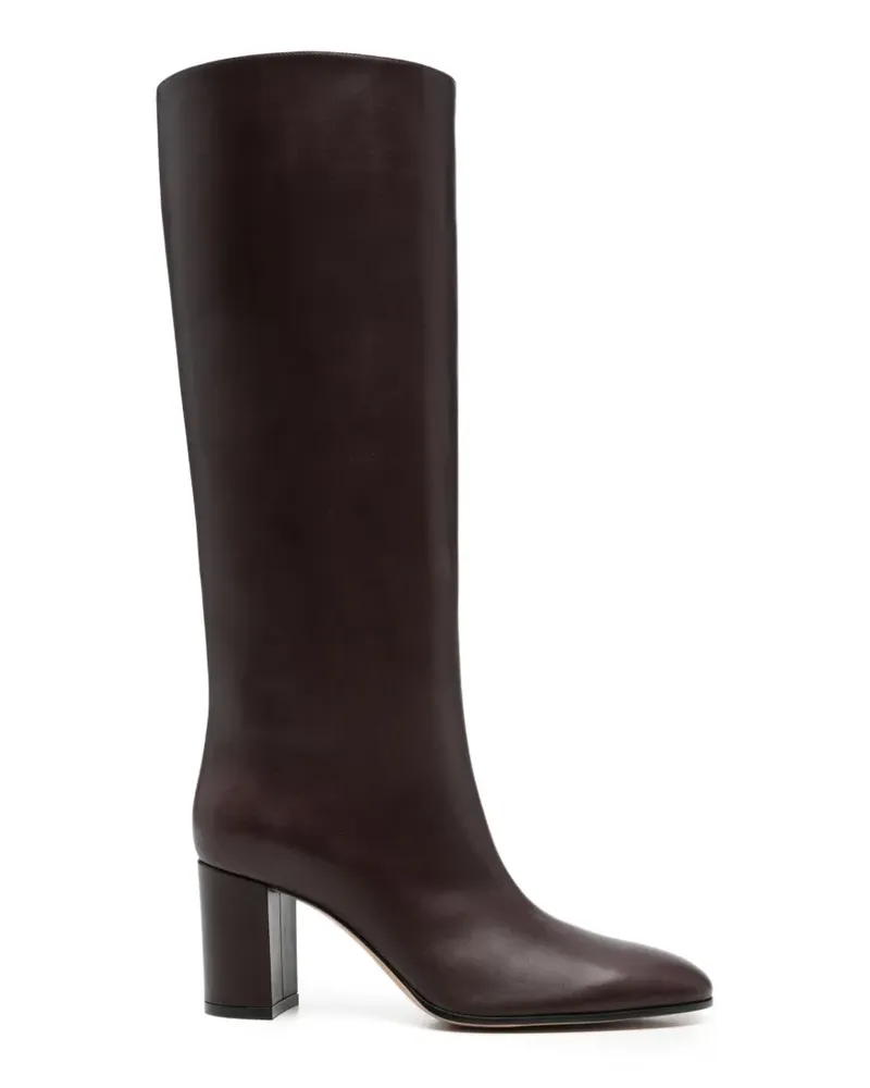 Gianvito Rossi Glove Lederstiefel - Rot Rot