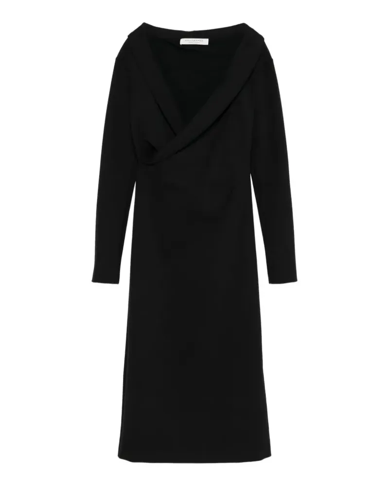 Philosophy Di Lorenzo Serafini off-shoulder midi dress - Schwarz Schwarz