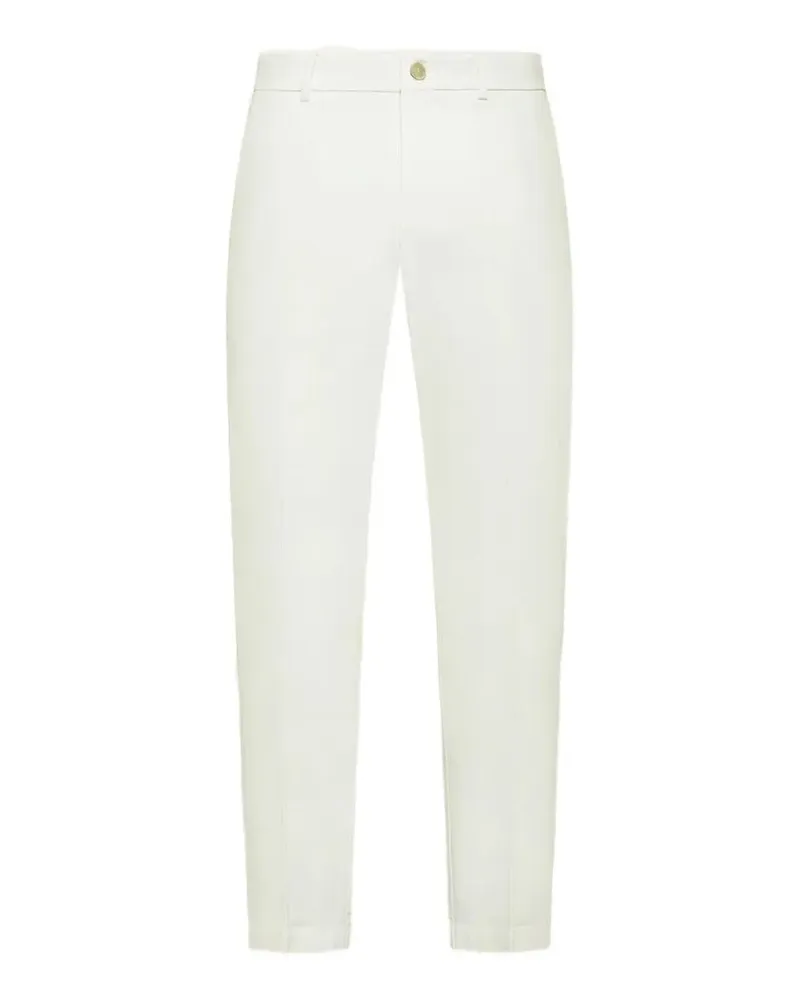 CRUNA Brera slim-fit trousers - Weiß Weiß