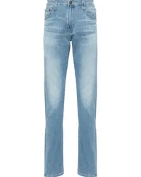 Adriano Goldschmied Halbhohe Tellis Tapered-Jeans Blau