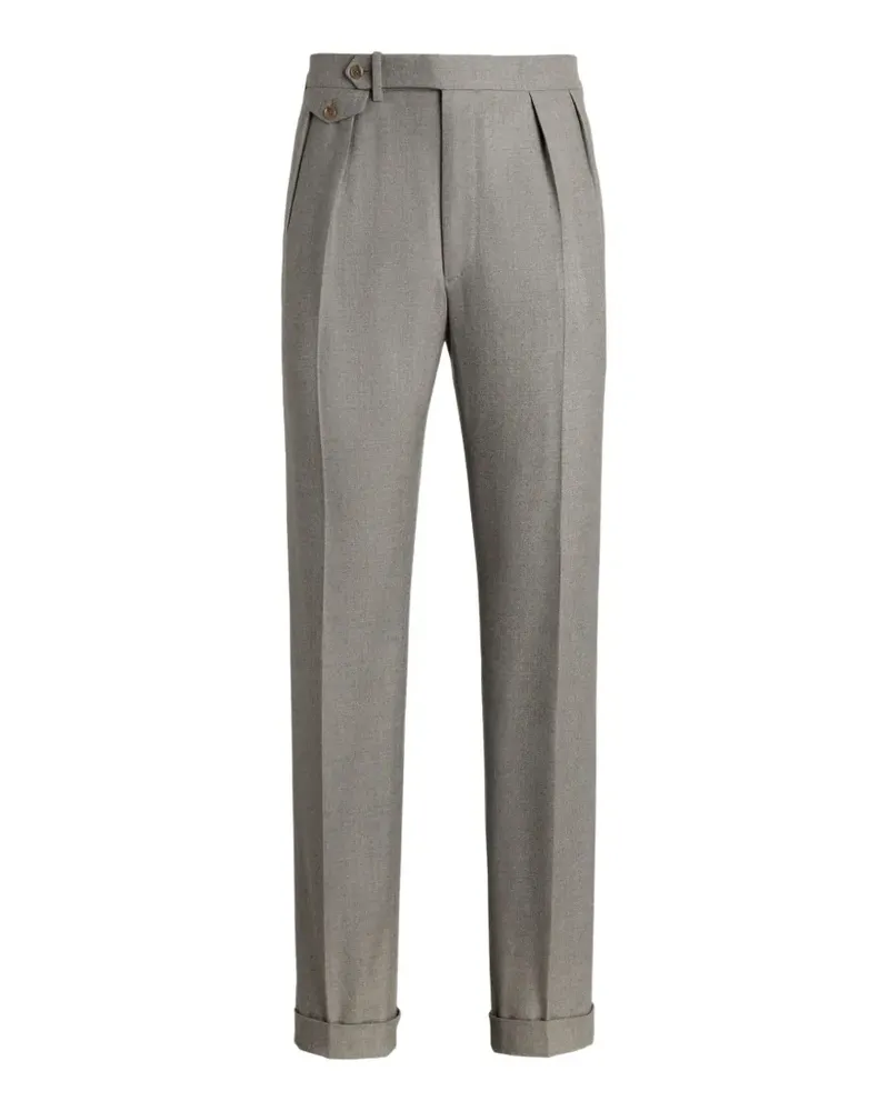 Ralph Lauren Hose mit Bügelfalten - Grau Grau