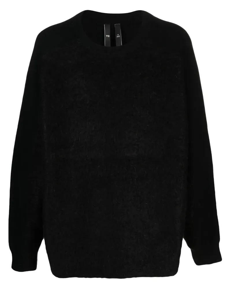 Y-3 Pullover mit gebürstetem Effekt - Schwarz Schwarz