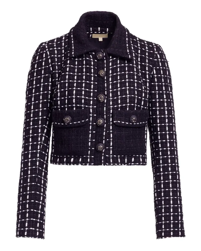 Elie Saab tweed pocket jacket - Schwarz Schwarz