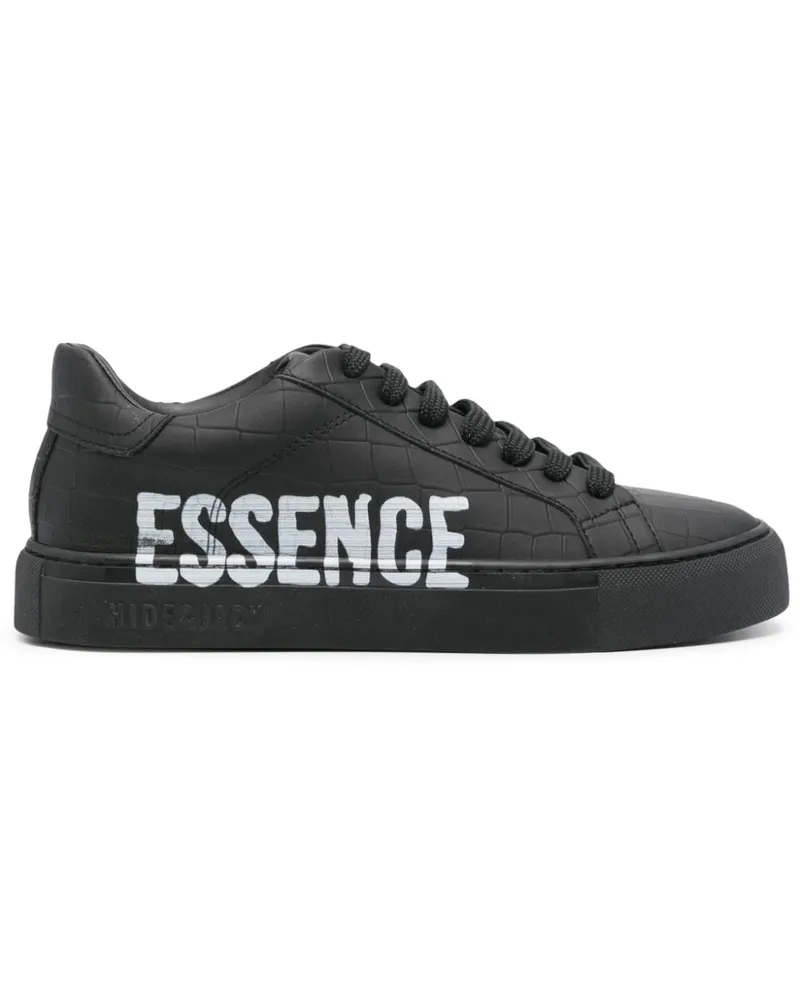 Hide & Jack Essence Name Sneakers - Schwarz Schwarz
