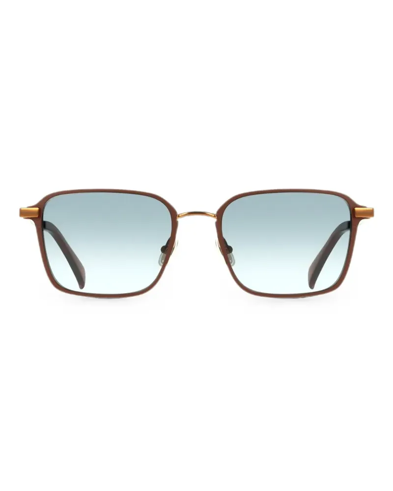 Paul Smith Neate Sonnenbrille mit eckigem Rahmen - Braun Braun