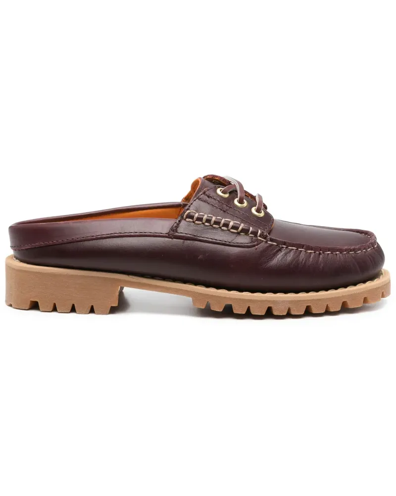 Timberland Mules aus Leder - Rot Rot