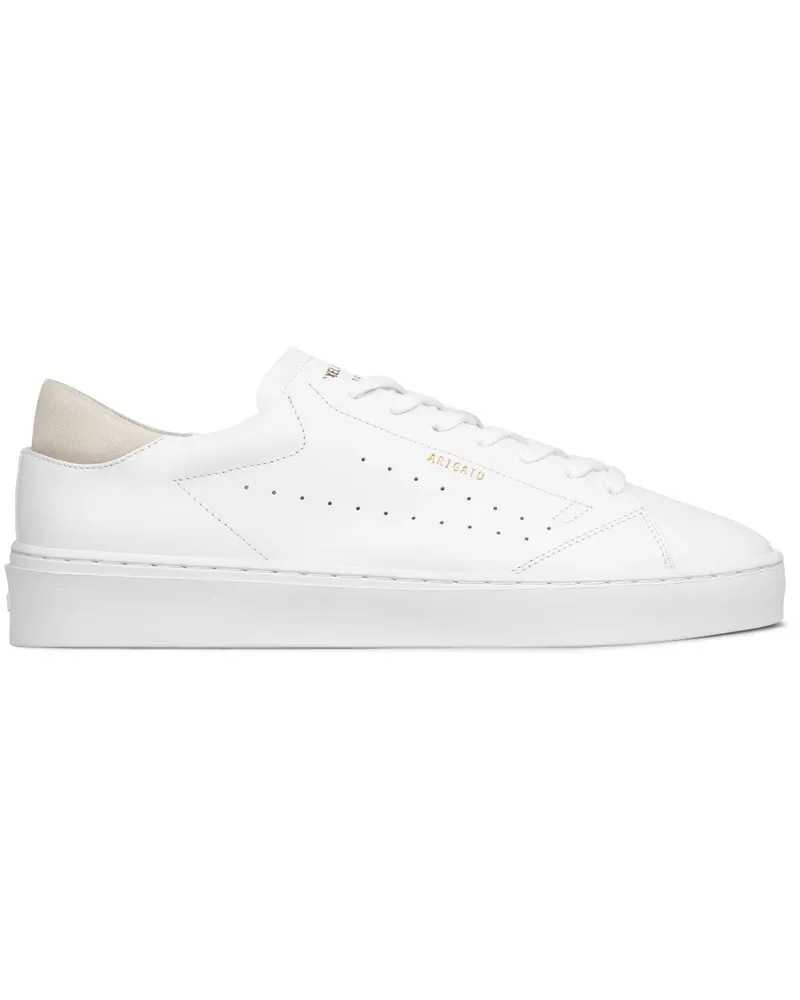 Axel Arigato Perforierte Court Sneakers - Weiß Weiß