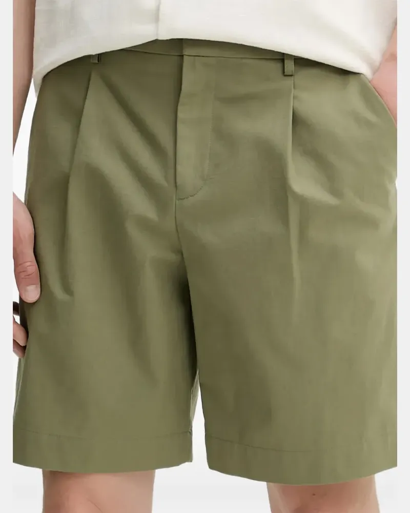 A.P.C. Chino-Shorts mit Falten - Grün Grün