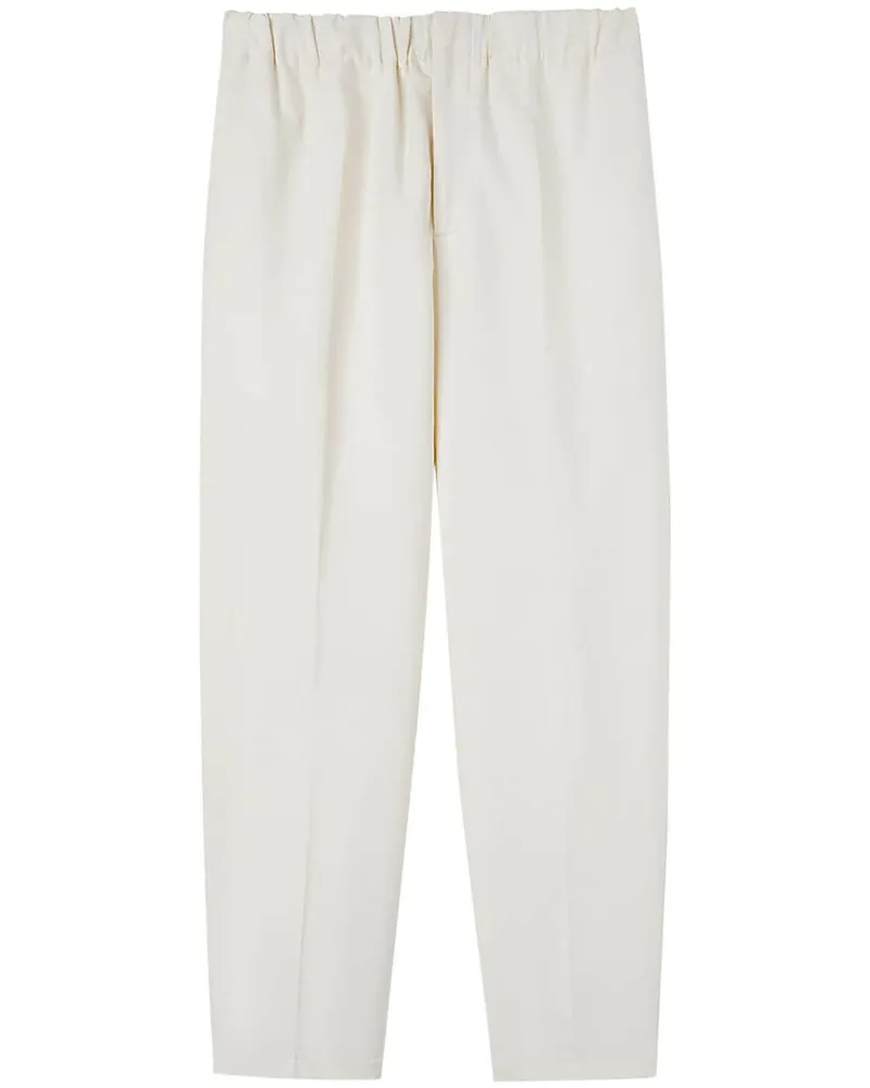 Jil Sander Hose mit elastischem Bund - Weiß Weiß