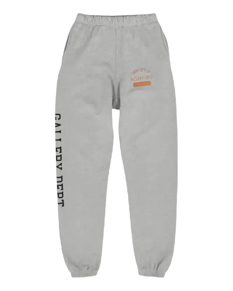 GALLERY DEPT. logo-print elasticated track pants - Grau Grau