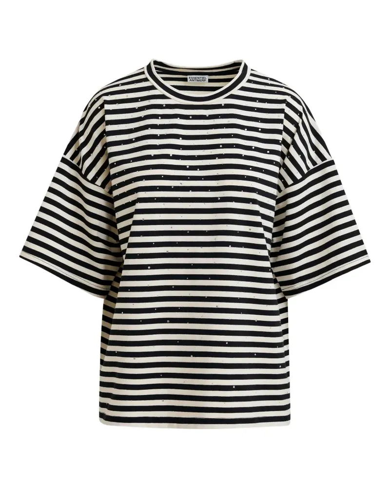 Essentiel Joste striped T-shirt - Schwarz Schwarz