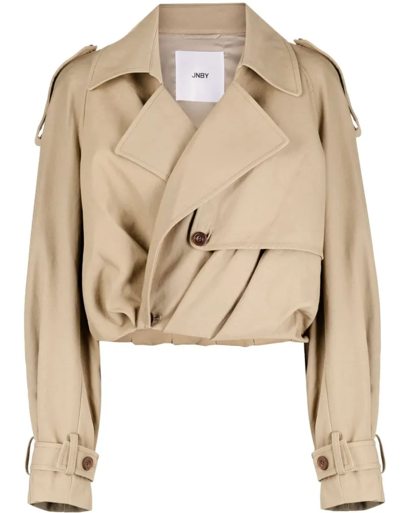 JNBY Klassische Cropped-Jacke - Braun Braun