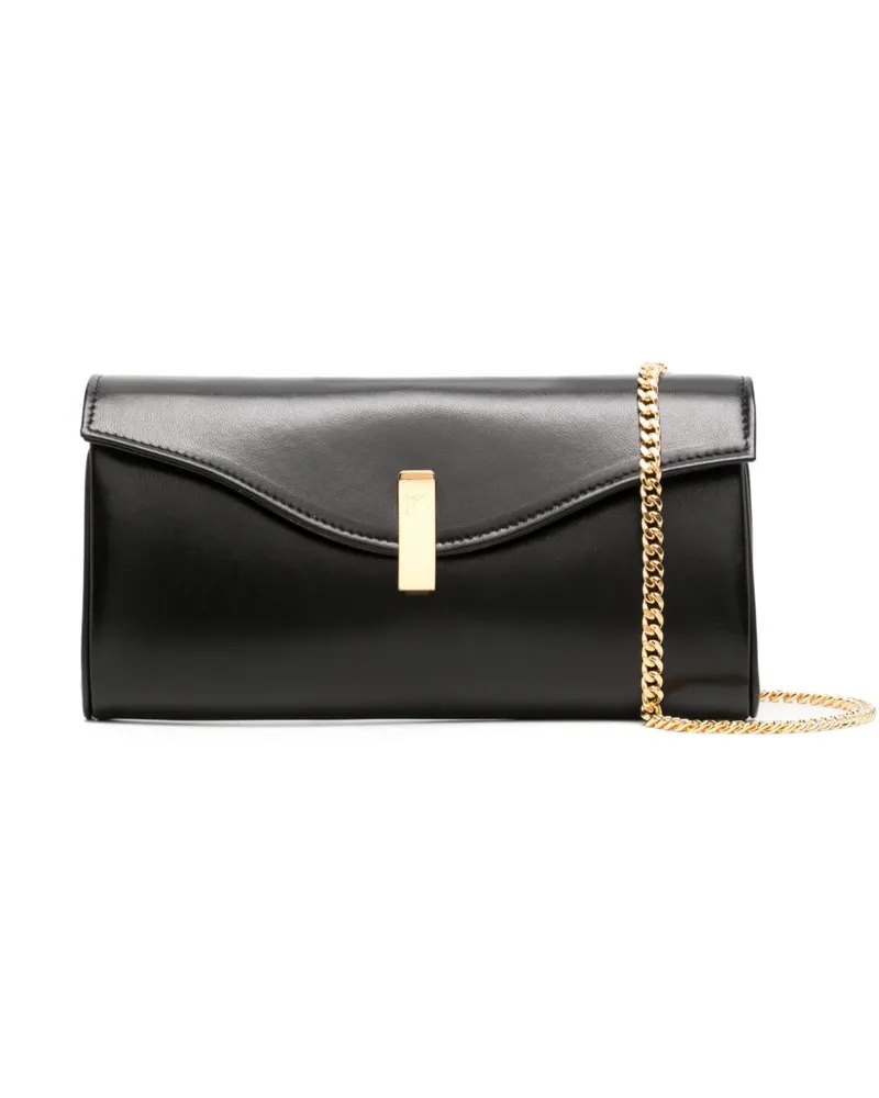 Giuseppe Zanotti Flutie Clutch - Schwarz Schwarz