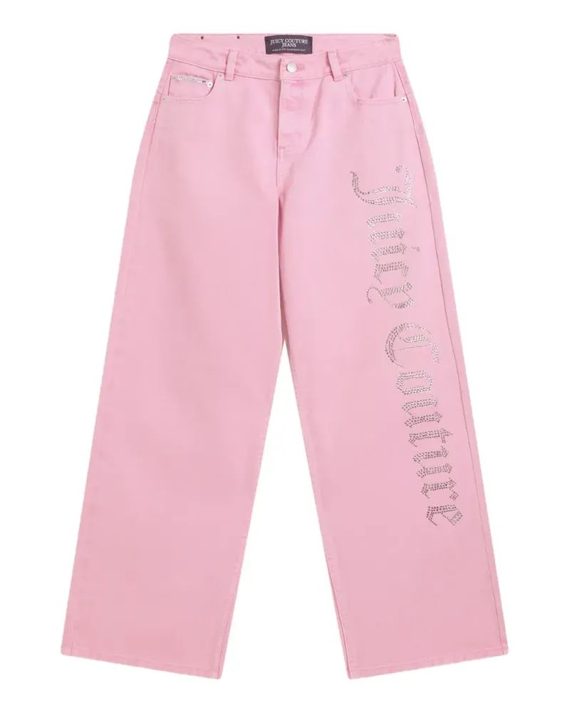 Juicy Couture Diamanté Jeans - Rosa Rosa