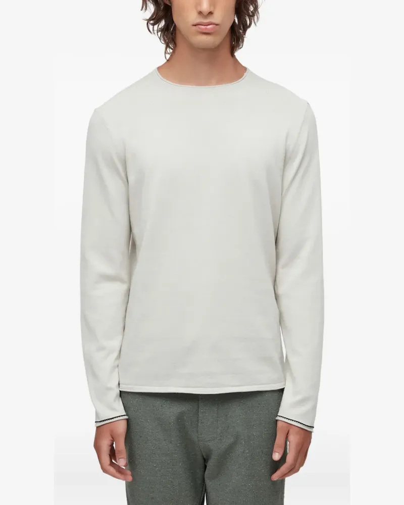 Osklen Pullover mit Trikotmuster - Weiß Weiß