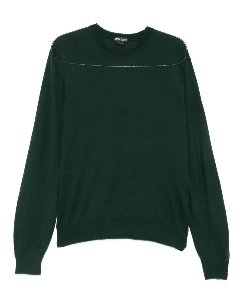 Tom Ford crew neck long-sleeve sweater - Grün Grün