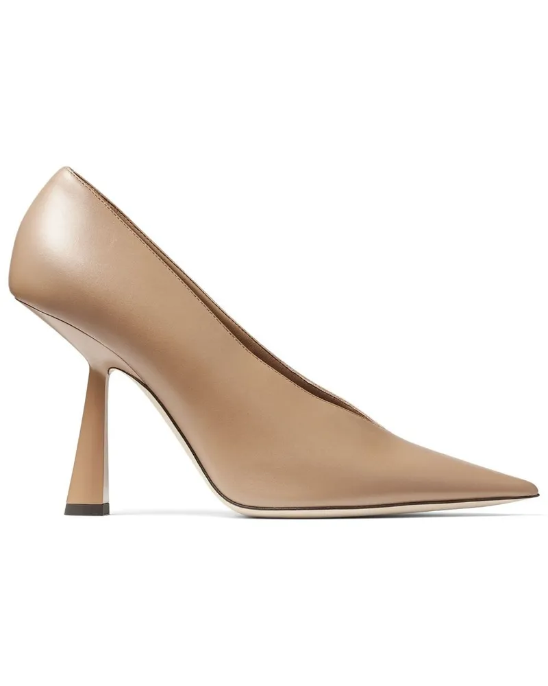 Jimmy Choo Maryanne Mules 100mm Nude