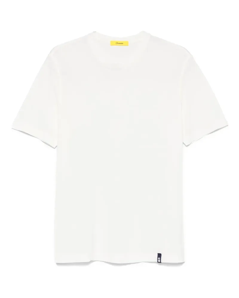 Drumohr  Klassisches T-Shirt - Weiß Weiß