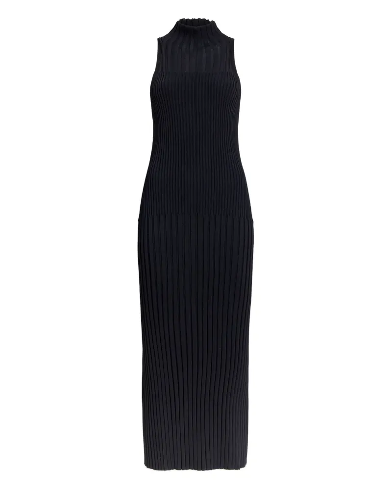 Proenza Schouler Maia Maxikleid - Schwarz Schwarz