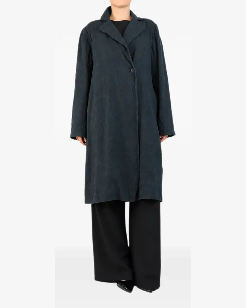 dosa notched-lapels coat - Blau Blau