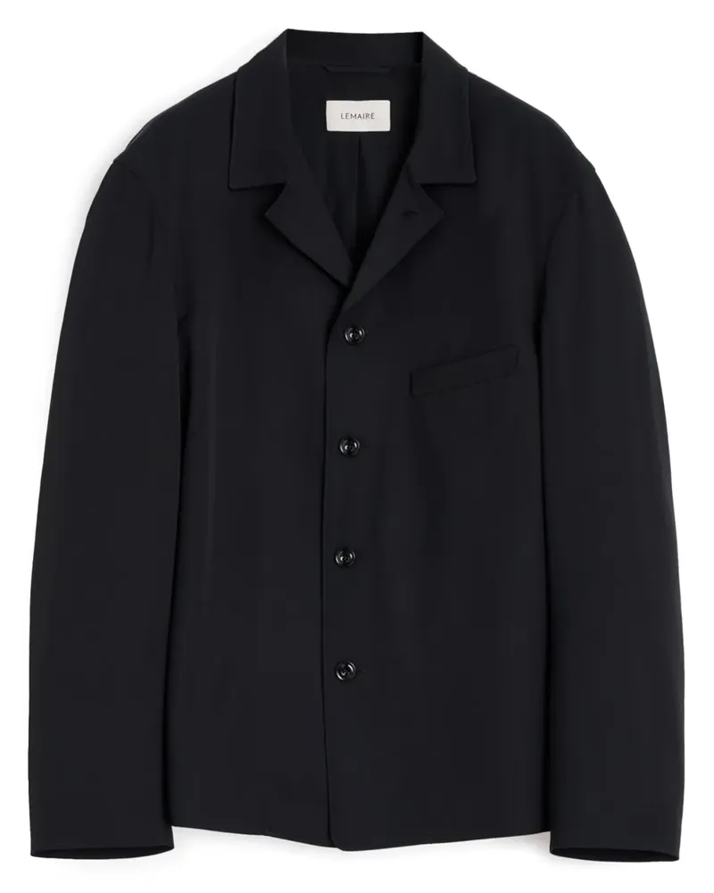 Christophe Lemaire Klassische Hemdjacke Schwarz