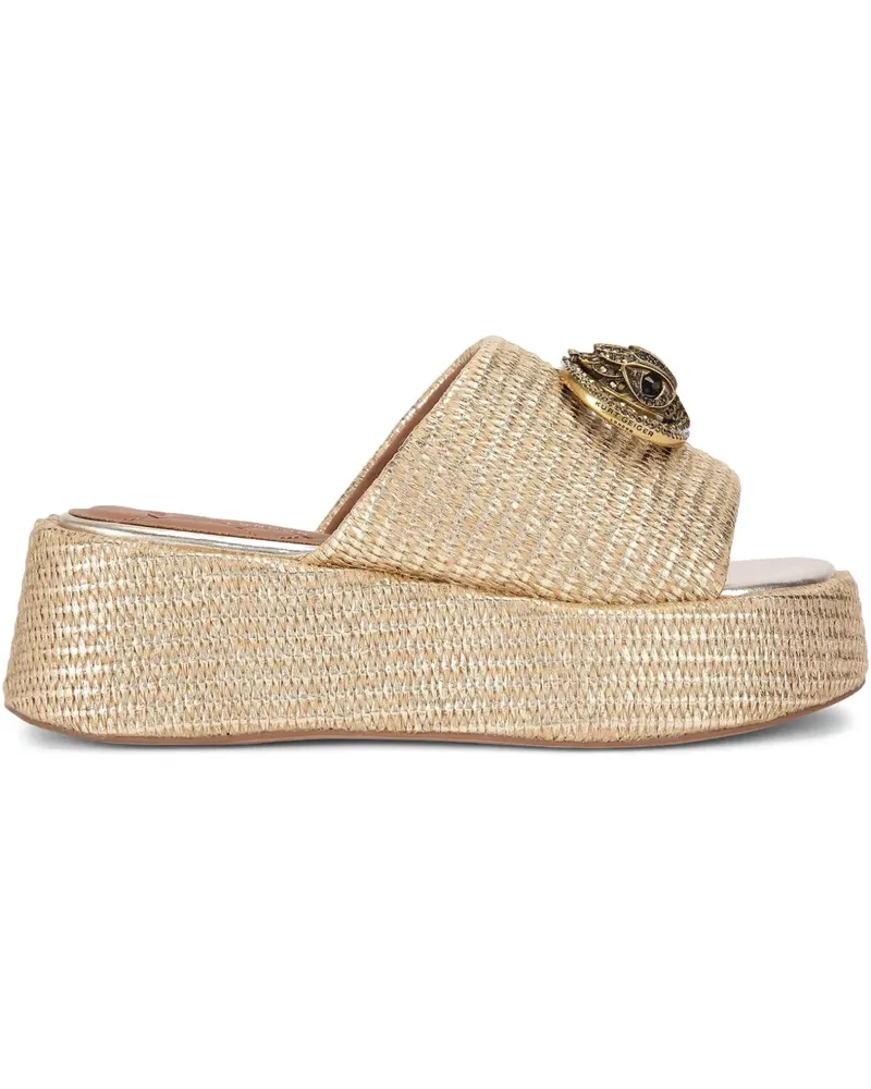 Kurt Geiger Chelsea Flatform-Mules - Nude Nude