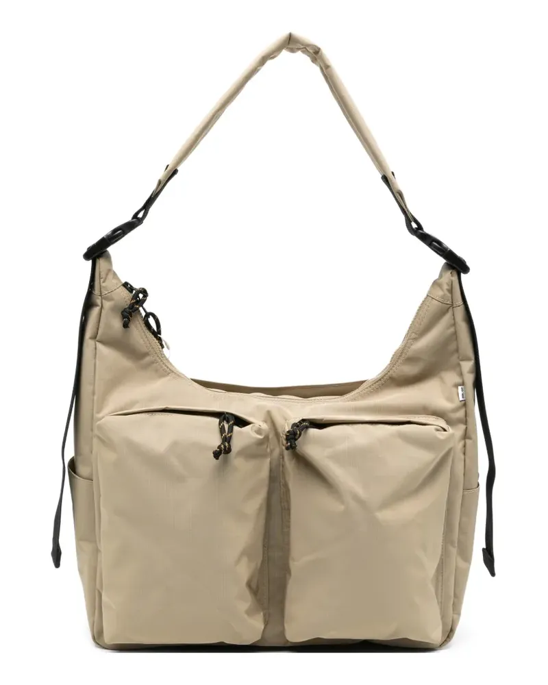 NN 07 ripstop-texture messenger bag - Grün Grün
