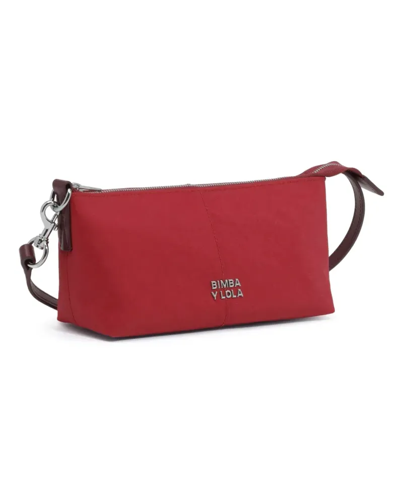 BIMBA Y LOLA Kleine Poppy Red Umhängetasche - Rot Rot