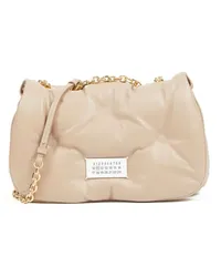 Maison Margiela Mittelgroße Glam Slam Schultertasche Nude