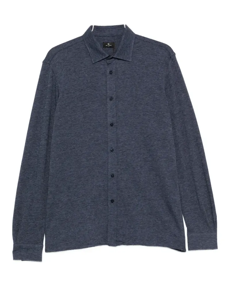 Etro button-up long-sleeve shirt - Blau Blau