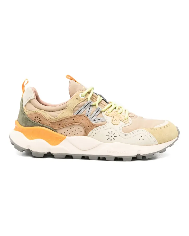 Flower MOUNTAIN Perforierte Sneakers - Nude Nude