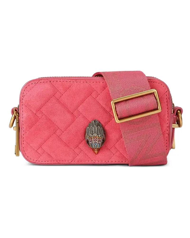 Kurt Geiger Schultertasche mit Adler-Schild - Rosa Rosa