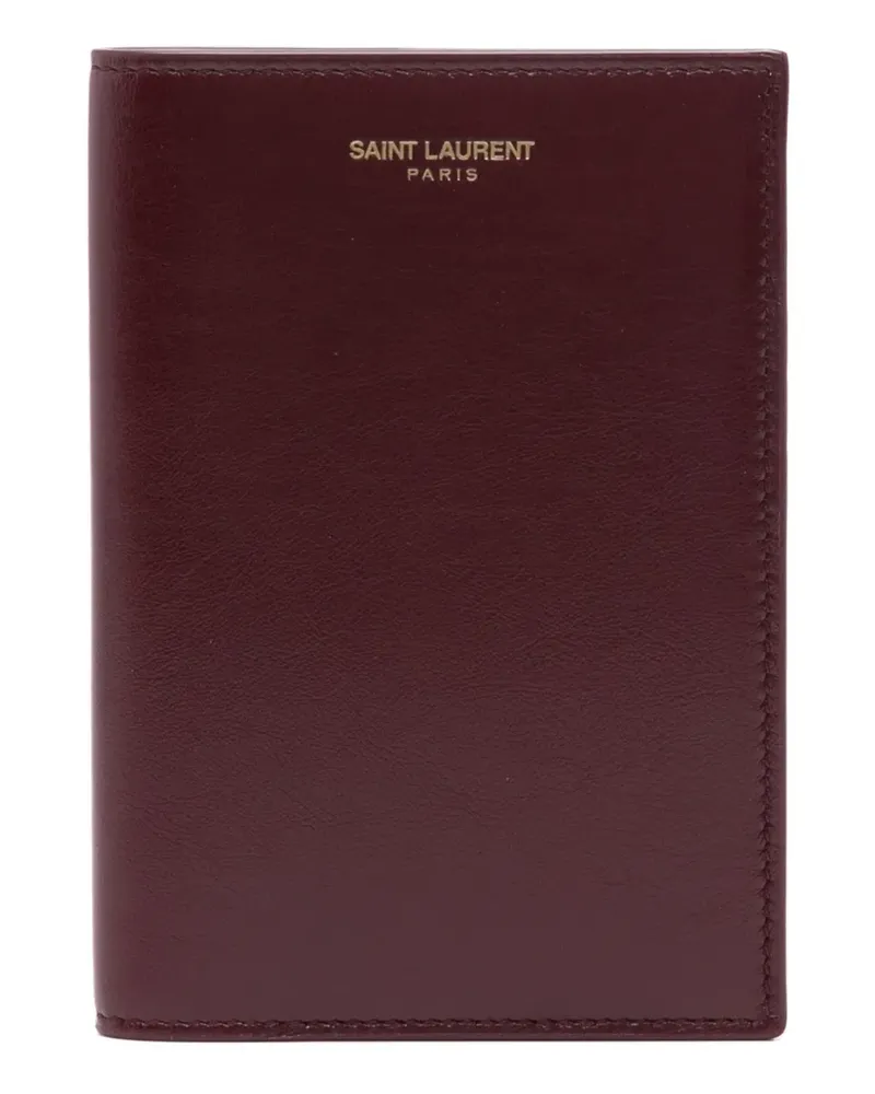 Saint Laurent Passetui mit Logo - Rot Rot