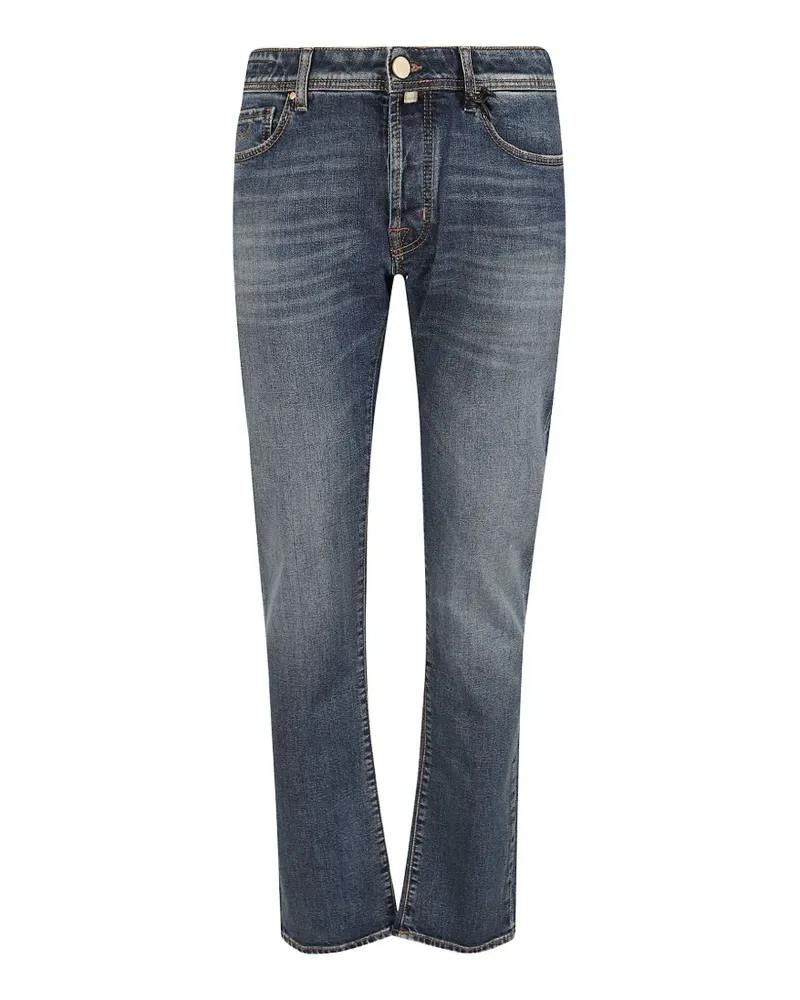 Jacob Cohën faded straight-leg jeans - Blau Blau