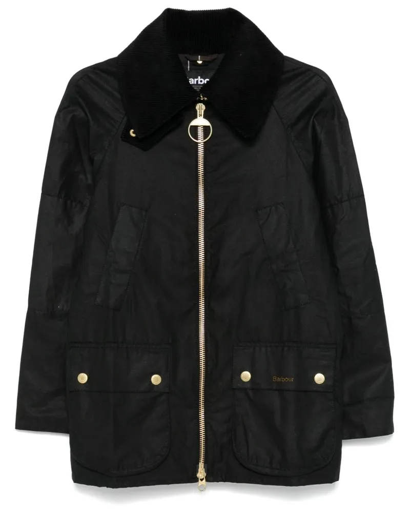 Barbour Allerston Mantel - Schwarz Schwarz